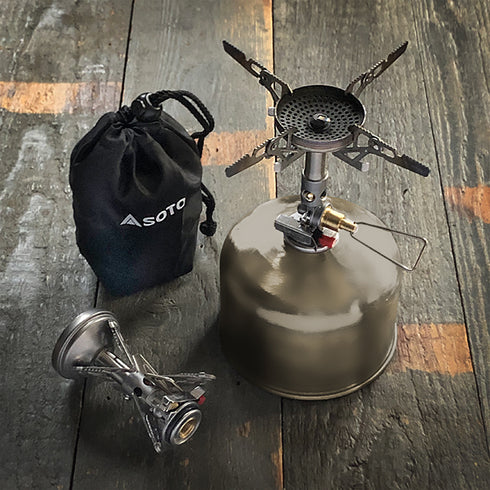 Soto WindMaster OD-1RXN w/ micro regulator stove 防風爐連四腳架